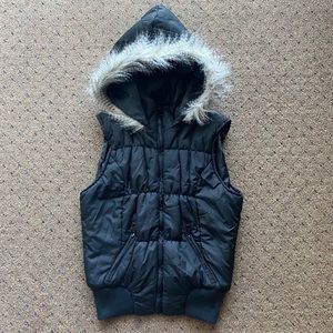 Black Puffer Vest
